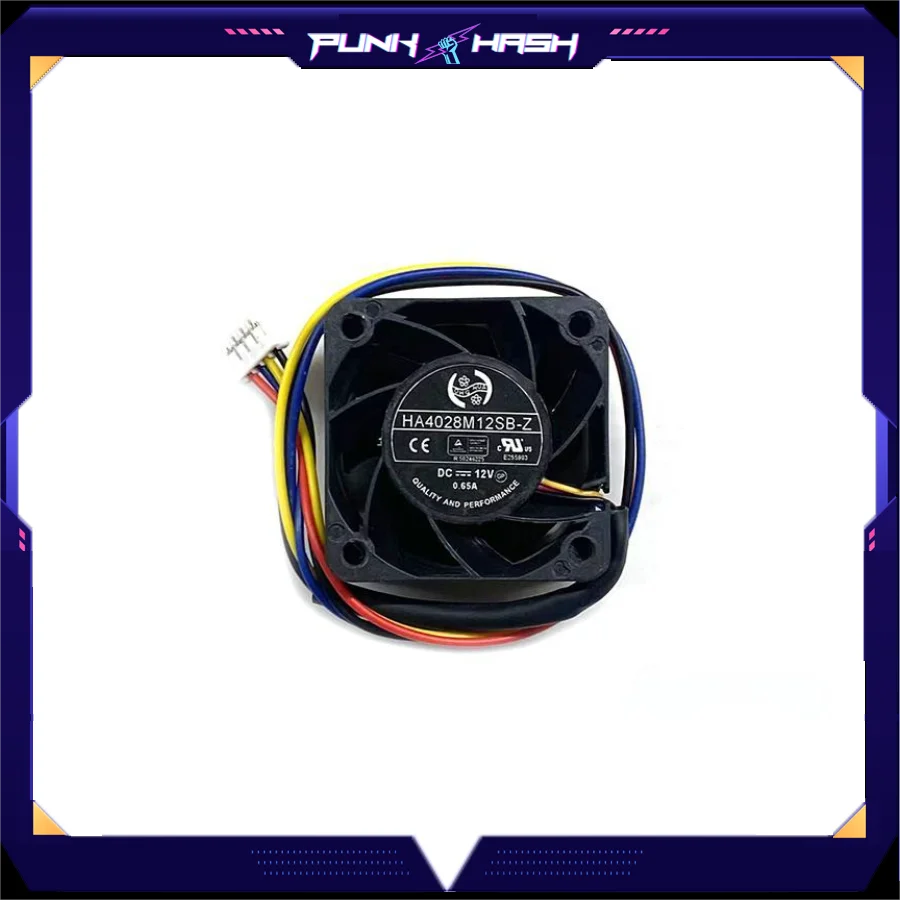 مروحة تبريد Avalon Miner PSU 40x40x28mm 4Pin 12V 4028 لإمدادات الطاقة Avalon