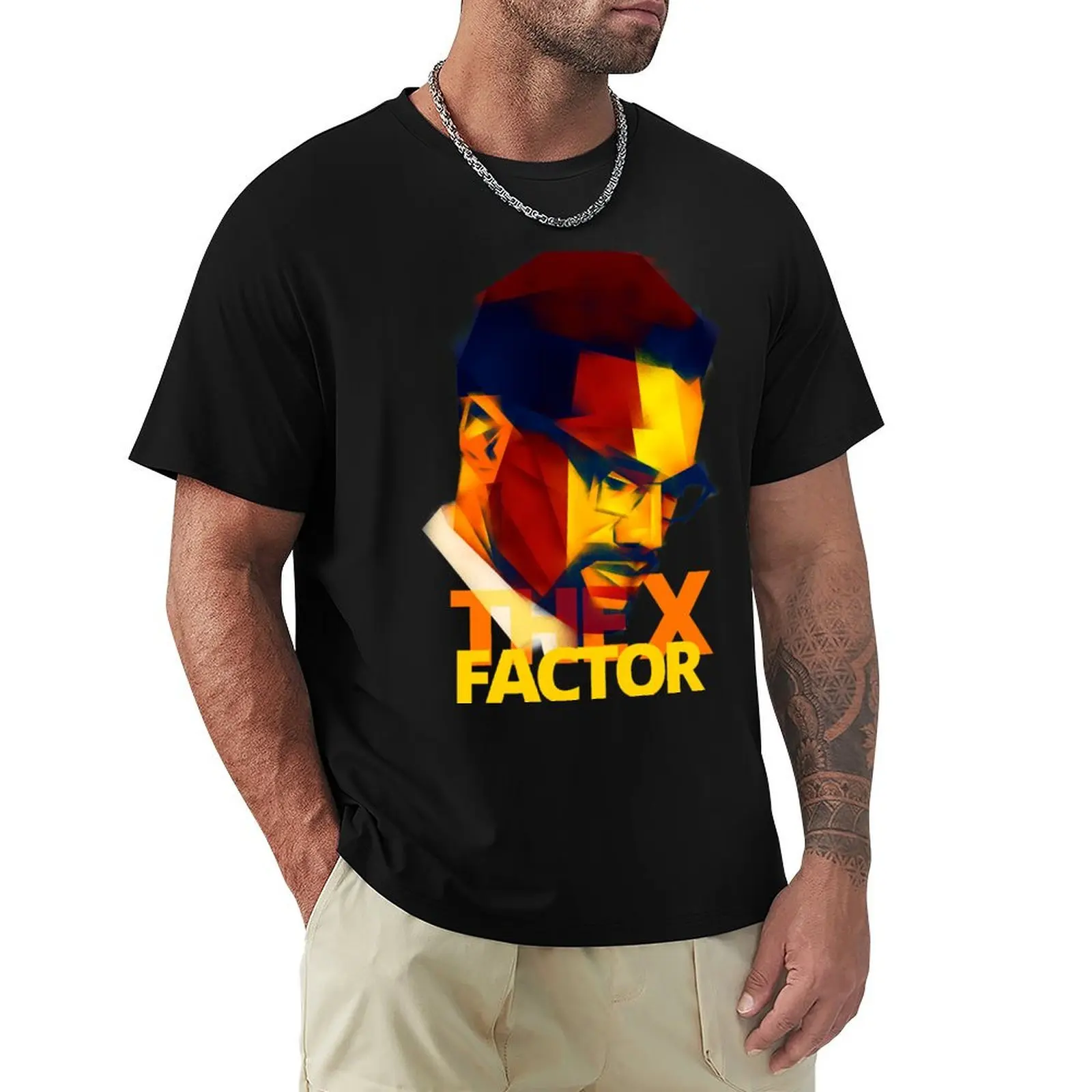 The X Factor T-Shirt baggy shirts hippie clothes summer clothes funnys graphic tees for men