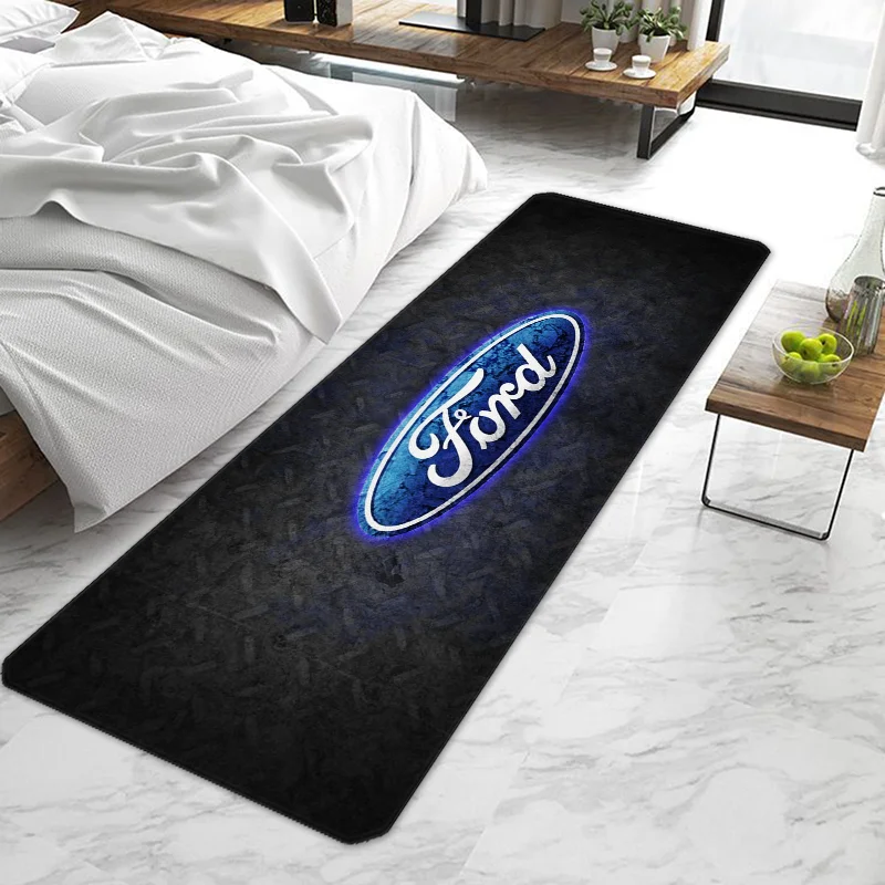 Door Mat Entrance Doormat Non-slip Washable Kitchen Carpet Living Room Hallway Rugs Door Mats Bathroom F-F-Fords mustang