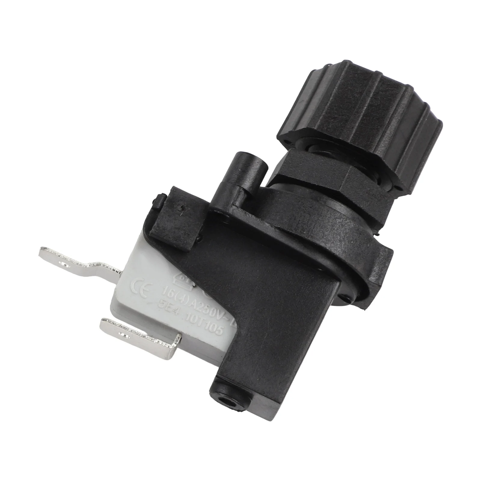 Switch Jet Tool Switch Black Pneumatic Switch 125-250V Rated Voltage 16A Rated Current Fits For Garbage Disposer