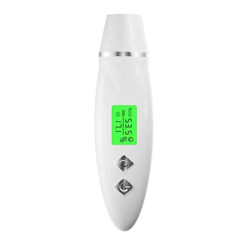 OEM Rechargeable Facial Skin Moisture Analyzer Water Oil Tester Digital Skin Detector Pen Face Scanner Skin Analyzer Device