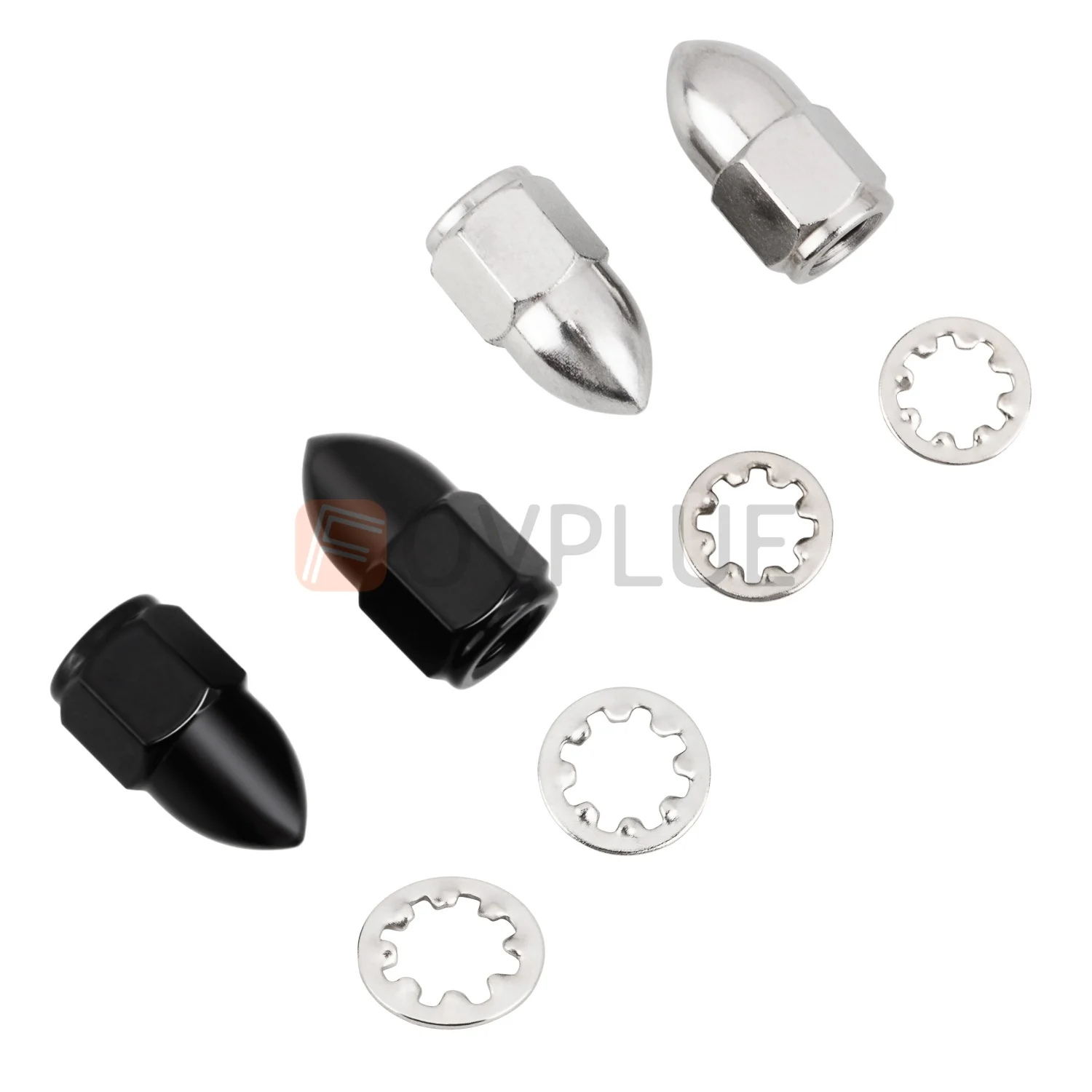 For Harley Dyna CVO Softail Electra Street Glide Sportster 883 1200 5/16″-24 Motorcycle Rearview mirrors Handlebar Mount Nut Kit