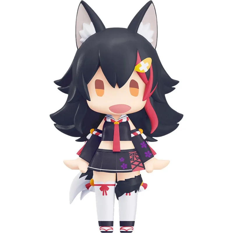 GSC 안녕하세요! GOOD SMILE 넨도로이드 오리지널 홀로라이브 오오카미 미오 액션 피규어 장난감 소년 소녀 선물용 수집 모델 장식품