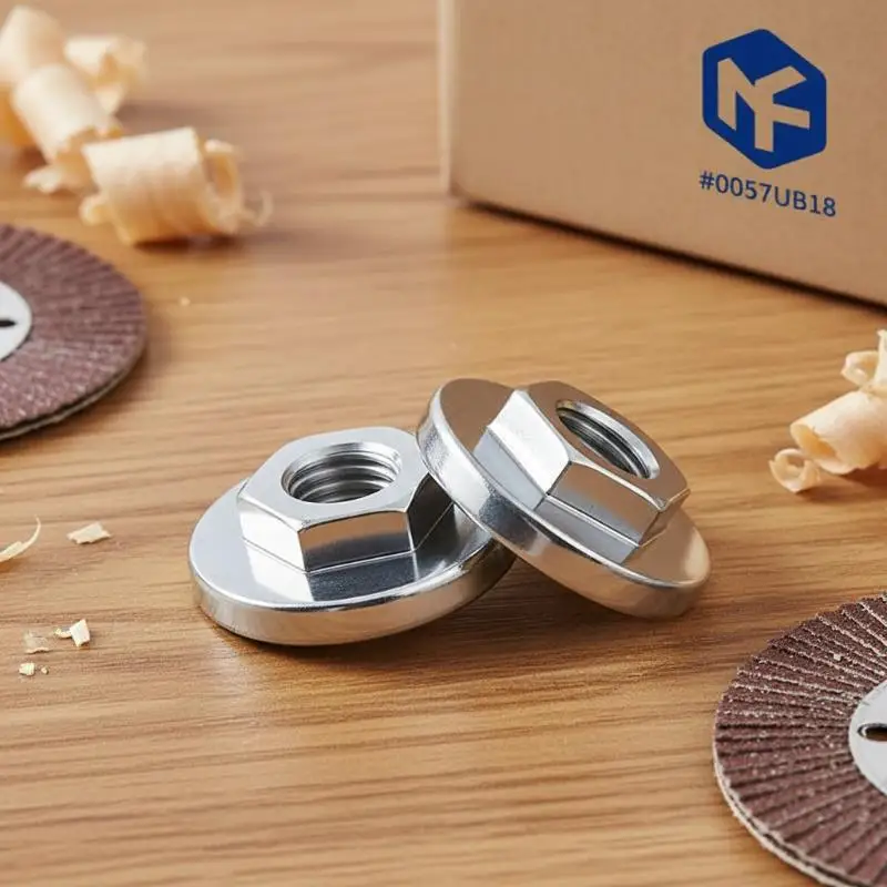 100 Type Angle Grinder Hex Pressure Plate 5Pairs Durable Alloy Steel Fast Installation for Household Maintenance