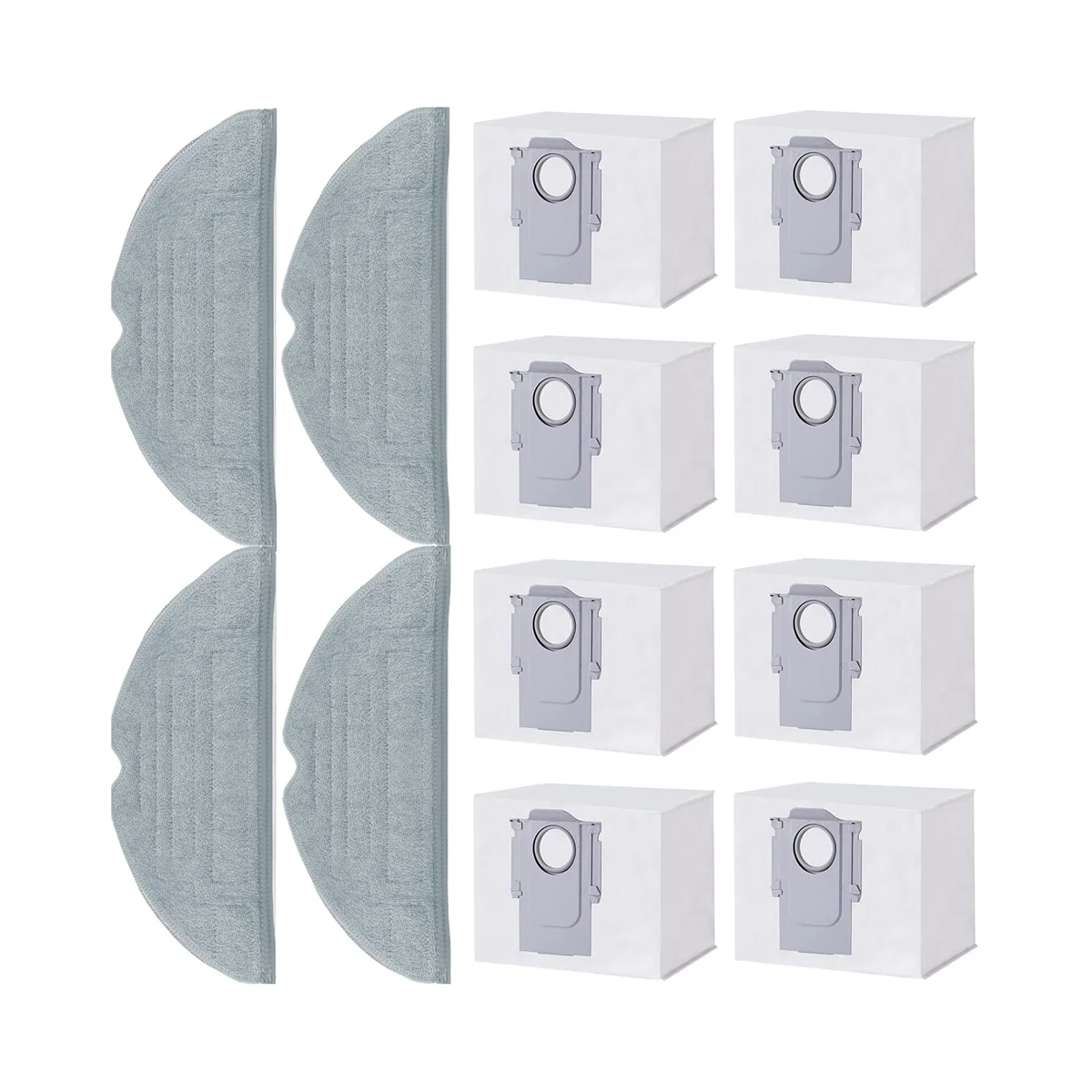 Mop Pano Sacos De Poeira Para Aspirador Robô, Acessórios, S8 Pro Ultra, S8 +