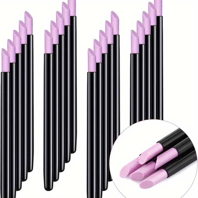 Quartz Stone Scrub Nail File Rods Cuticle Remover Dead Skin Remover Perfect Gift Lightweight Portable Handy Use Manicure Tools
