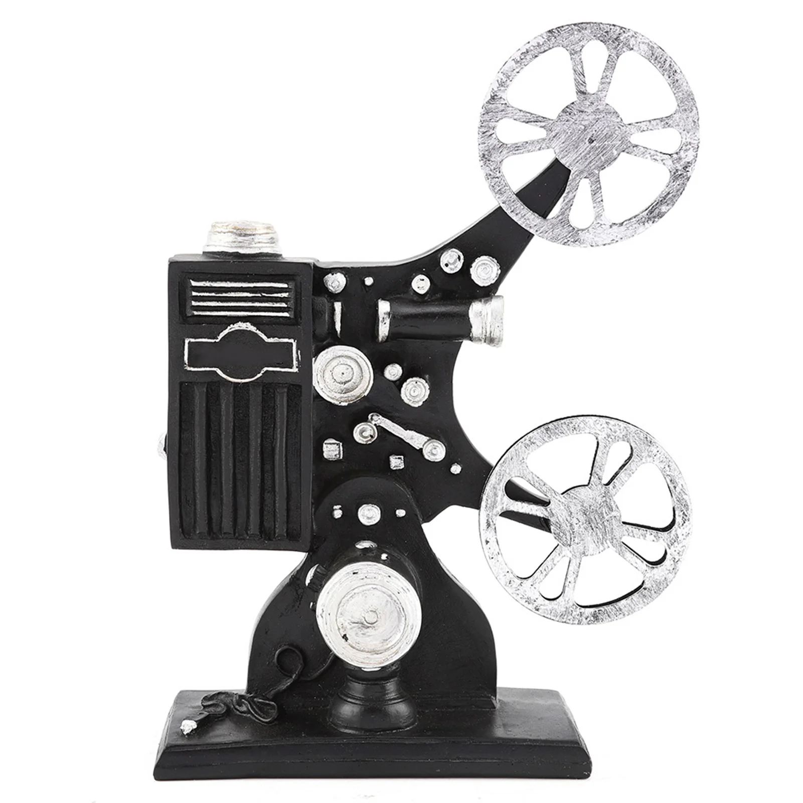 Vintage Resin Movie Film Projector Model Figurine Figure Props Home Decor