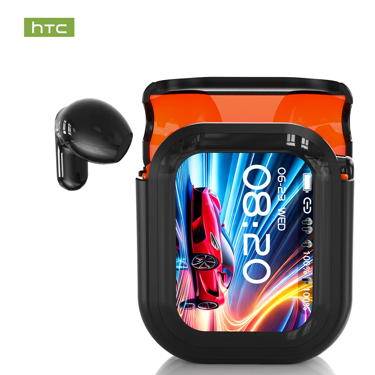 HTC NE20 Bluetooth Translation Earbuds Black 5