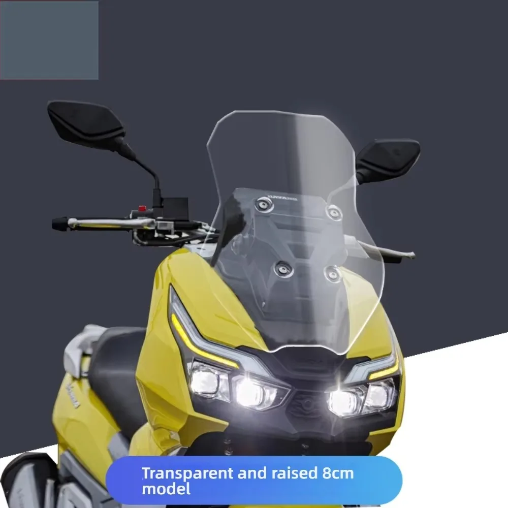 FOR Dayang ADV150 DY150T-36 modified with raised windshield, front windshield, and chest protector
