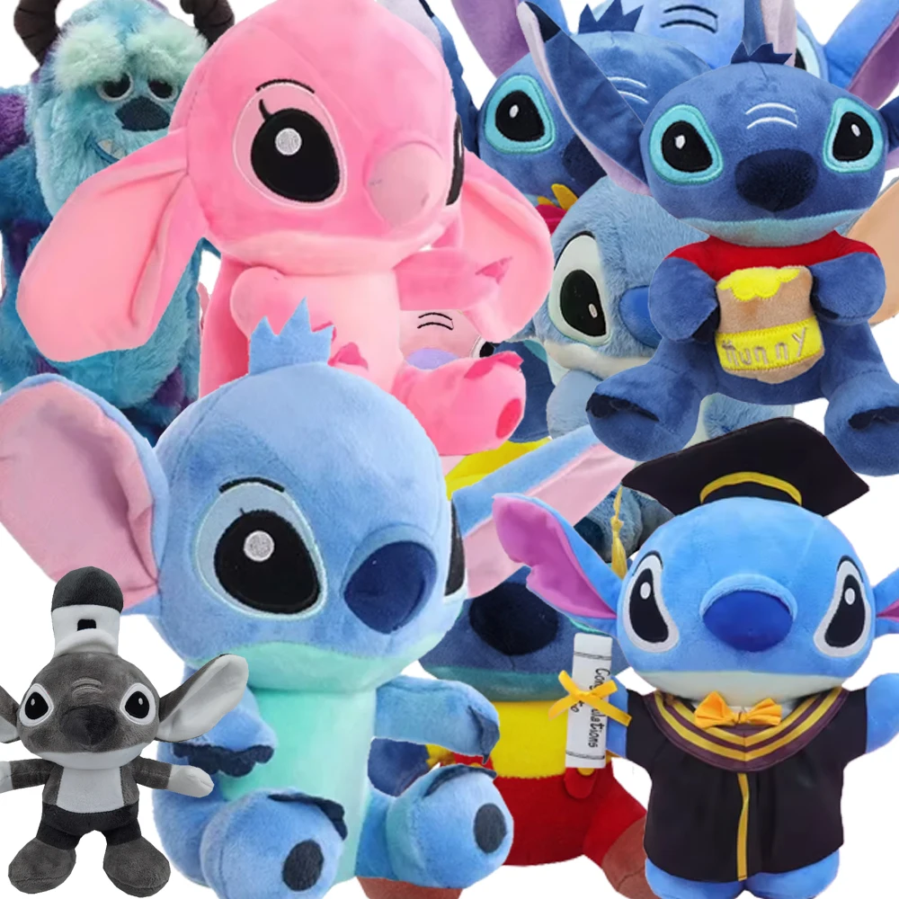 

12-35cm Stitch Stuffed Plush Models Cartoon Stuffed Plush Dolls Anime Plush Baby Toys Kawaii Kids Birthday Gifts