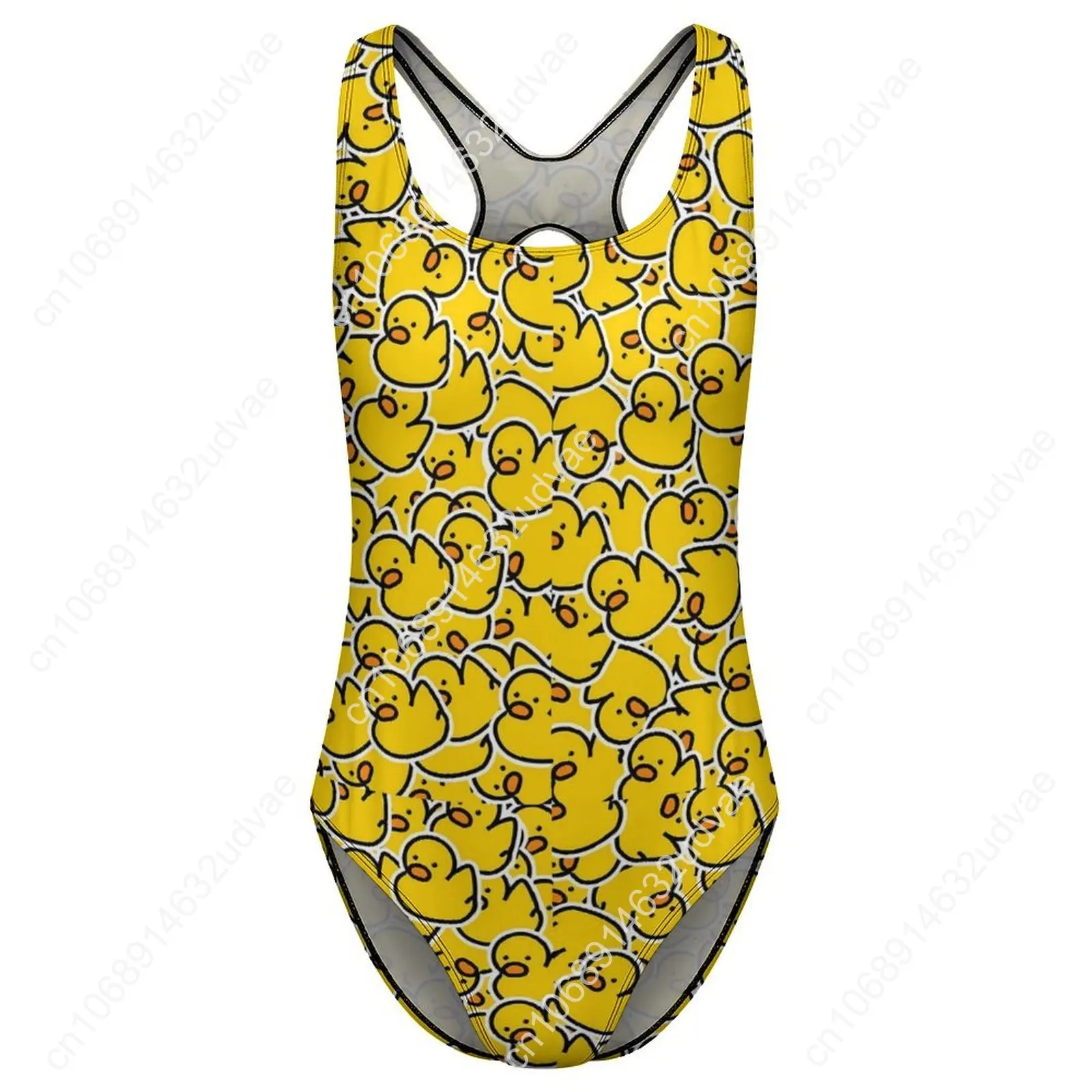 Traje de baño de patos de goma, traje de baño de realce de animales, traje de baño de una pieza para vacaciones, traje de baño de diseño Sexy, ropa de playa de talla grande