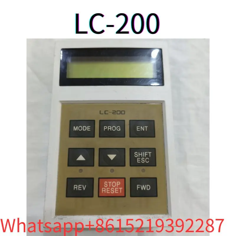 second-hand IS5 frequency converter operation panel LC-200 display screen control keyboard Test OK