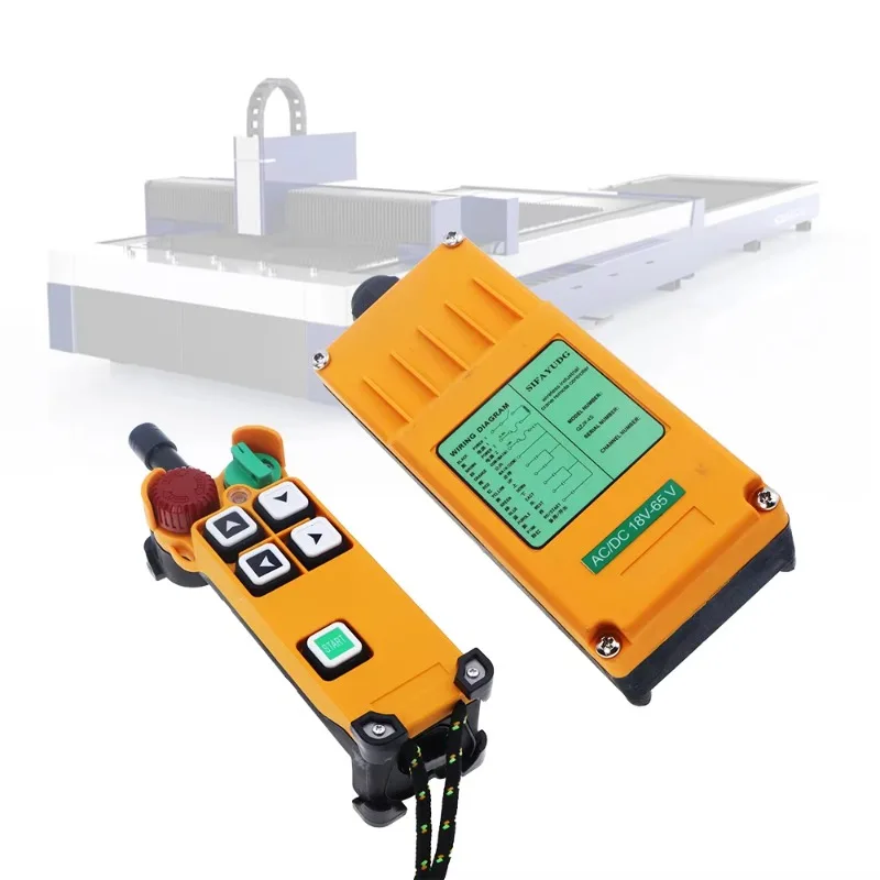 High Quality Automatic Overhead Crane Radio Remote Control Smart Industrial Wireless Remote Control CNC Forming Machine IP65