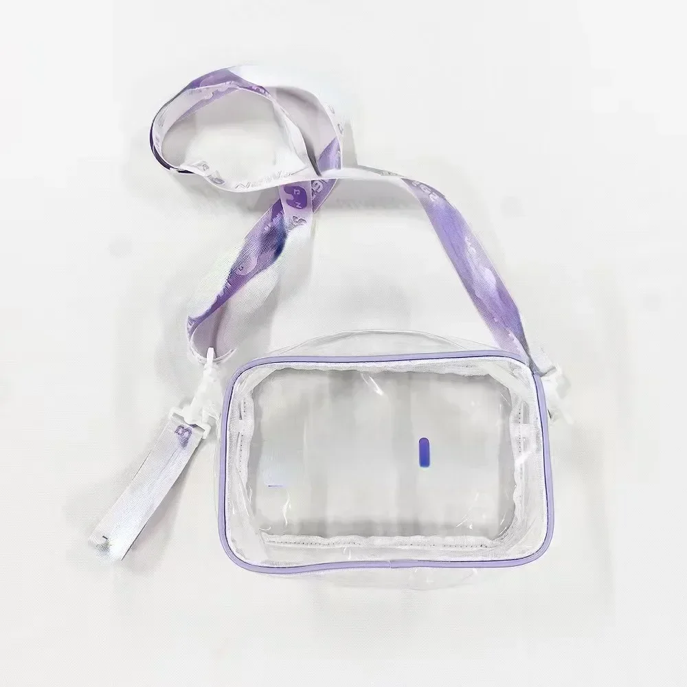 2024 Cute Girls Transparent Kpop Lightstick Storage Purses and Handbags Waist Light Stick Bag Kawaii Japanese Chest Bag