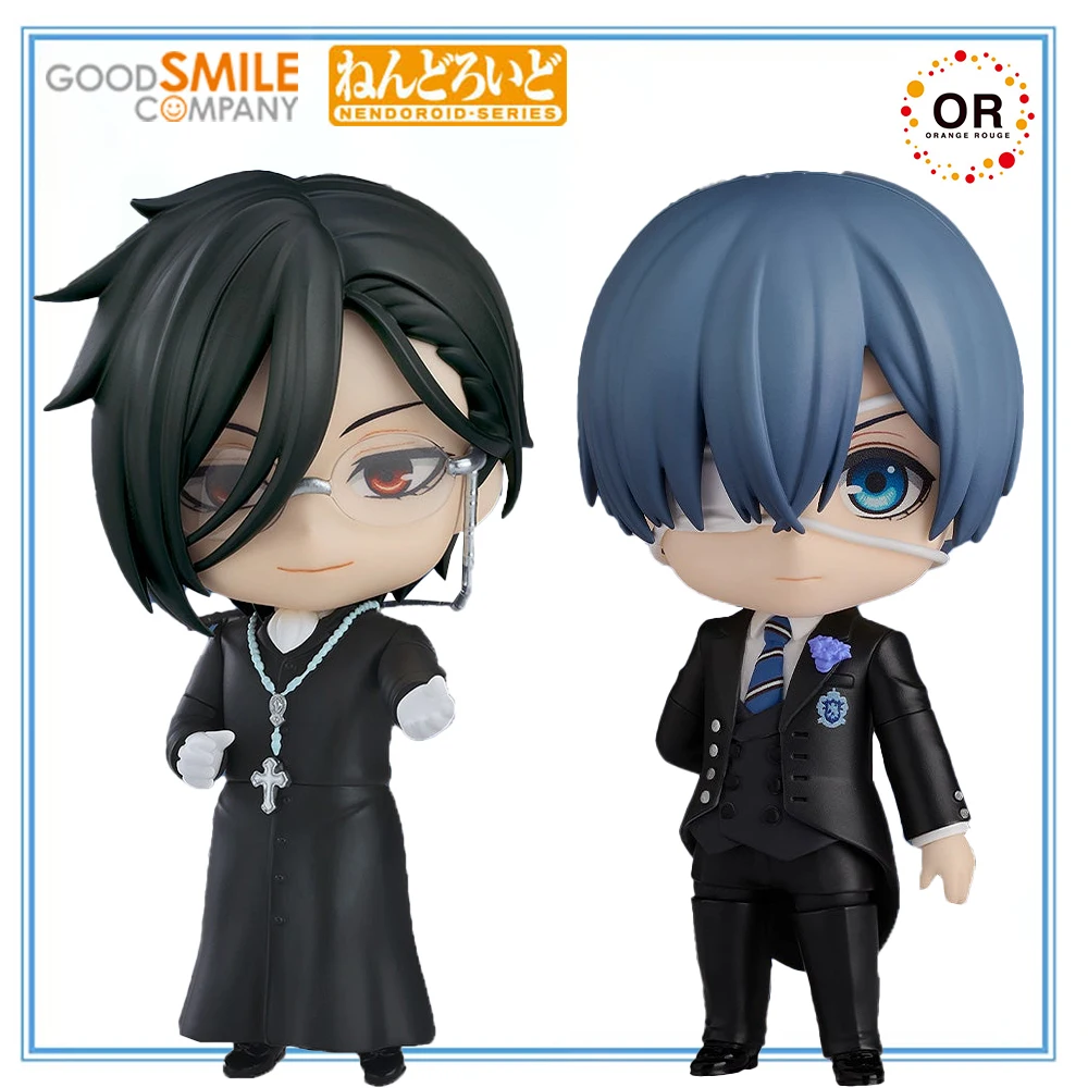

100% Original GOOD SMILE COMPANY Nendoroid (#2710) Nendoroid (#2670) Kuroshitsuji ~Kishuku Gakkou-hen Sebastian Michaelis