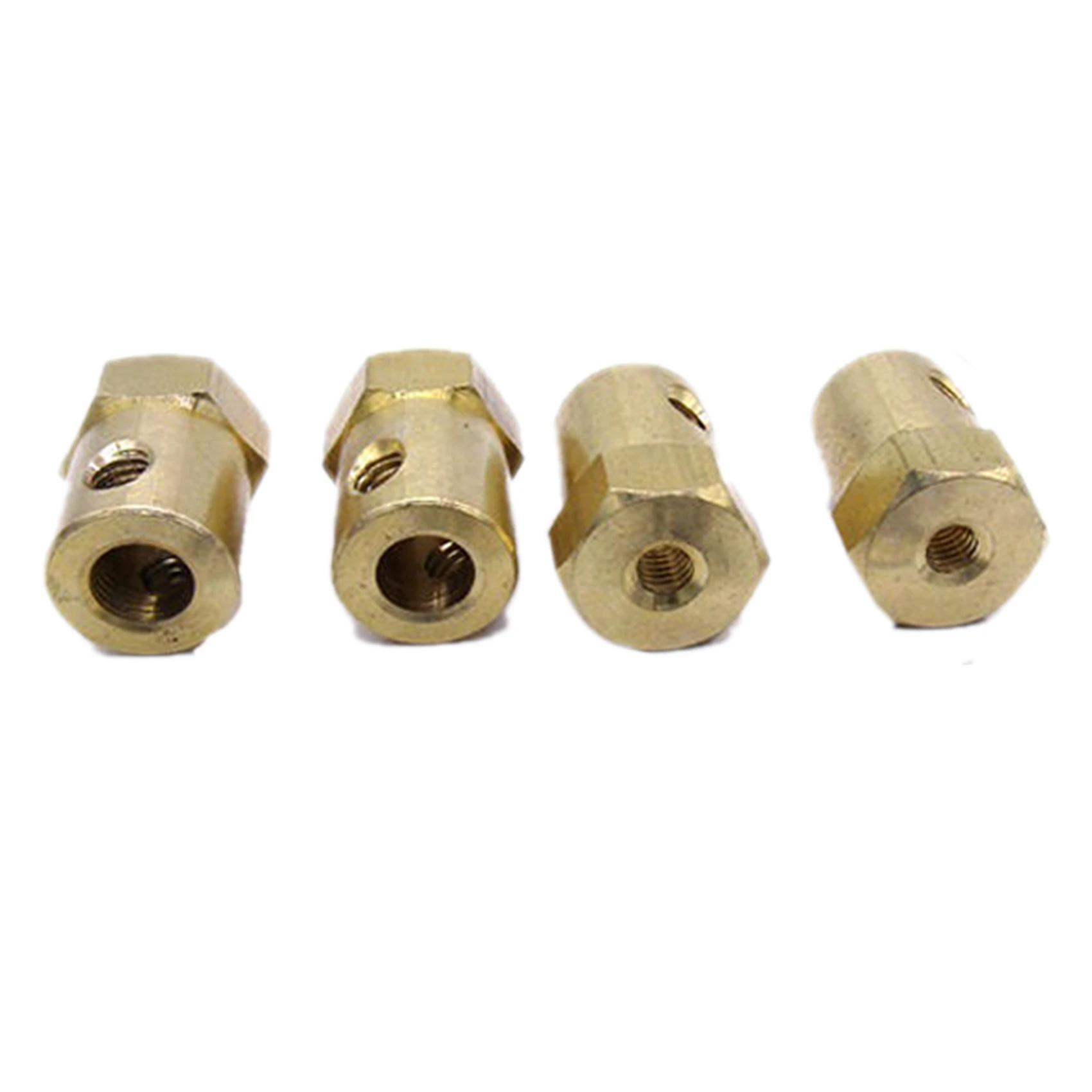 2 Set RC Auto-onderdelen: 1 Set Metalen Beugel & 1 Set 5Mm Tot 12Mm Messing Combiner Wielnaaf Hex Adapter-Y44A