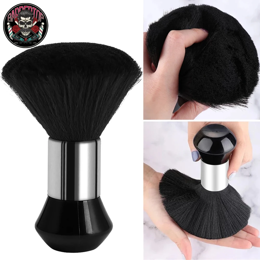 

Salon Soft Hairbrush Sweeping Hair Brush Clearing Shredded Hair Brush Neck Face Duster Beard Brush Barber Special Styling Tools