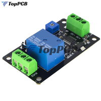 TRM01 Time Delay Relay Module Self-Locking Delay Switch Power-on Delay Pull-in Disconnect Replace 555 Timer Control Relay Switch