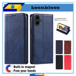 Phone Fundas For Samsung Galaxy A06 Case Etui Samsung A06 Cover Book Leather Coque Galaxy A06 A 06 SamsungA06 Wallet Shell 4G 5G