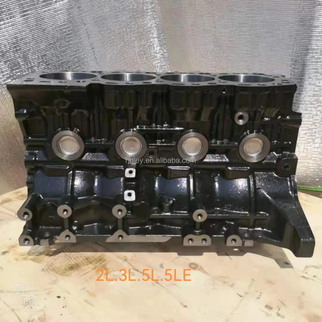 Blocco motore di alta qualità 2L 3L 5L 5LE per Toyota Hilux Blocco cilindri Motore Ricambi auto Blocco vuoto Prezzo di fabbrica