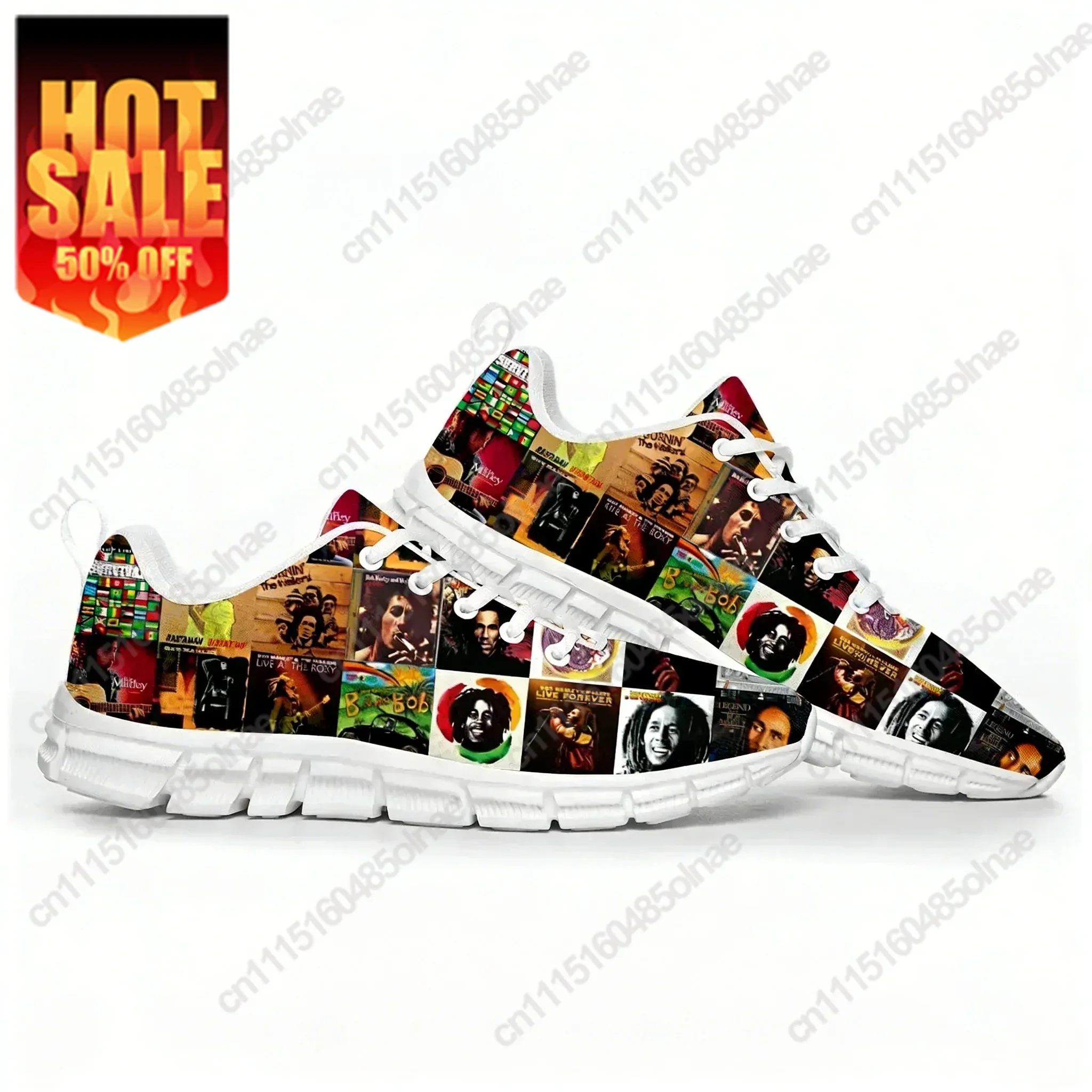 Bob Marley Reggae Star Rock Music Sports Shoes Mens Womens Teenager Children Sneakers Casual Custom High Quality Couple Shoes