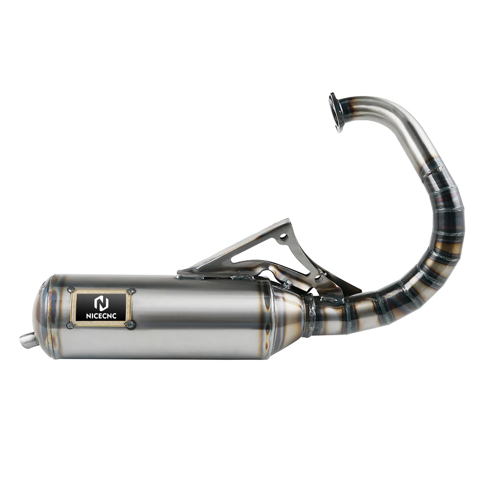 Scooter Exhaust Muffler Pipe For Honda DIO SA50 SR50 SK50 SYM DD50 Kymco ZX DJ Refined DIO -Elite 50cc 46mm~50mm big bore kit