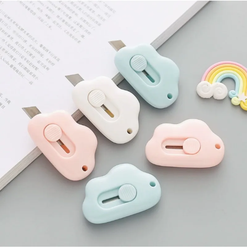 Creative Cloud Mini Utility Knife Portable Office Knife Household Unpacking Express Knife Paper Cutting Unpacking Wallpaper