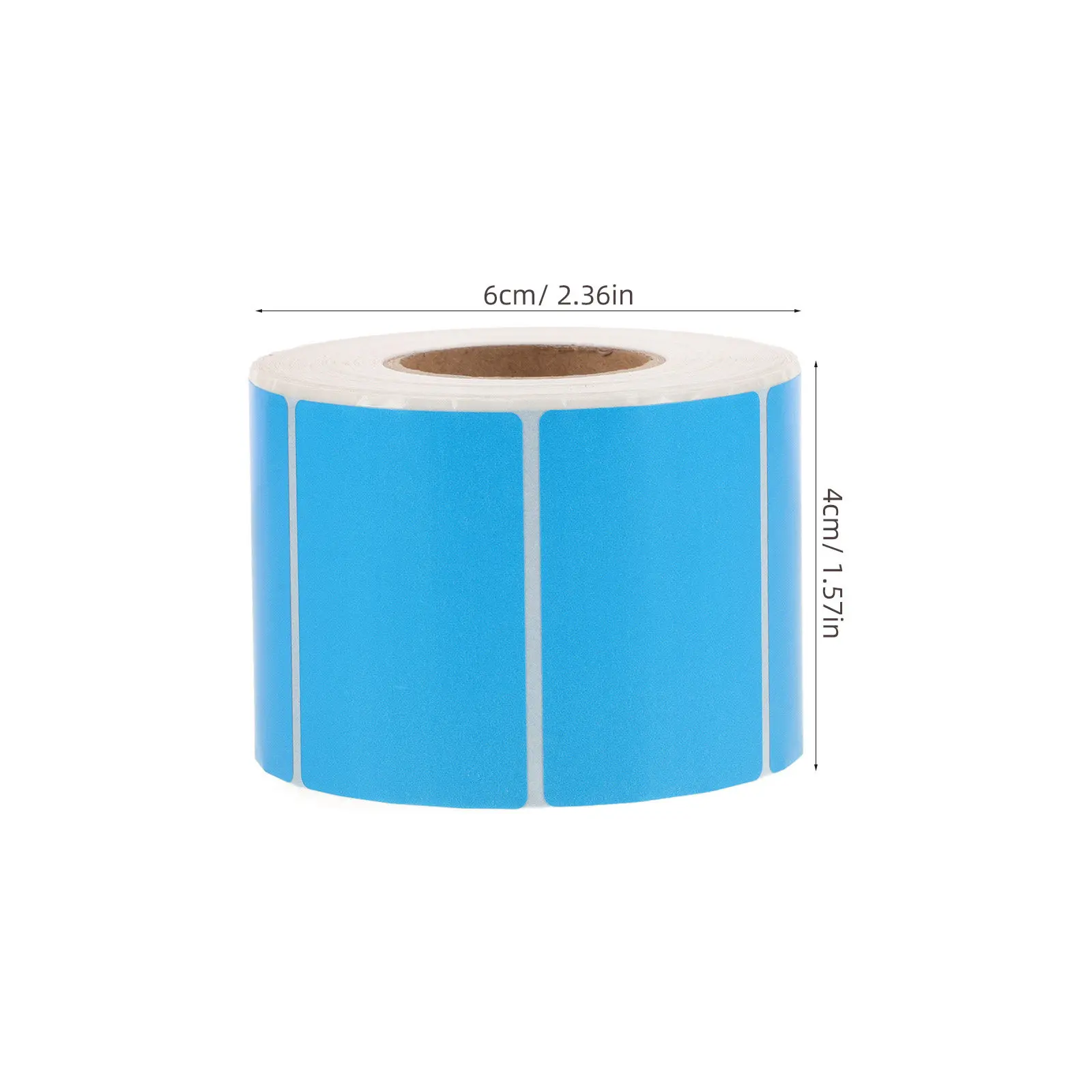 Colorful Thermal Labels Self-Adhesive Blank Stickers for Office Kitchen Milk Tea Shop Sealing Decoration Waterproof Oilproof view 4