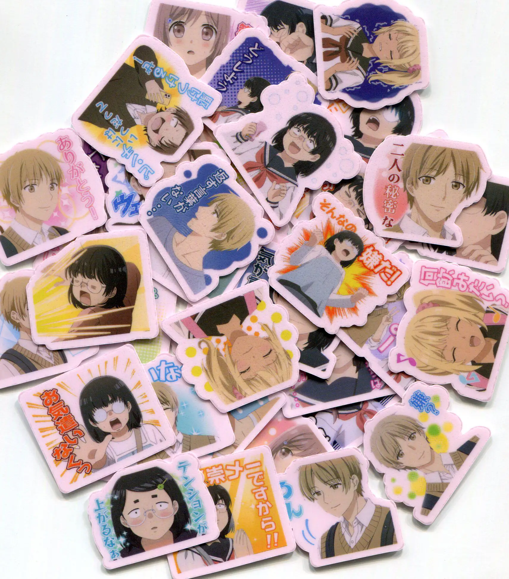 40pcs April Showers Bring May Flowers  diy 2-3cm sticker