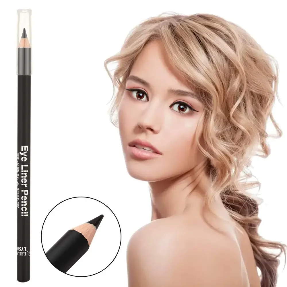 뷰티 화장품 지속력 좋은 방수 메이크업 도구 아이라이너 펜슬 블랙
