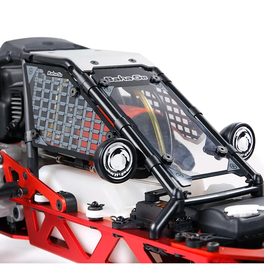 5B Explosion-Proof Car Window (PC Material) Fit For 1/5 HPI ROVAN BAHA ROFUN KM GTB TS BAJA 5B-AEF7