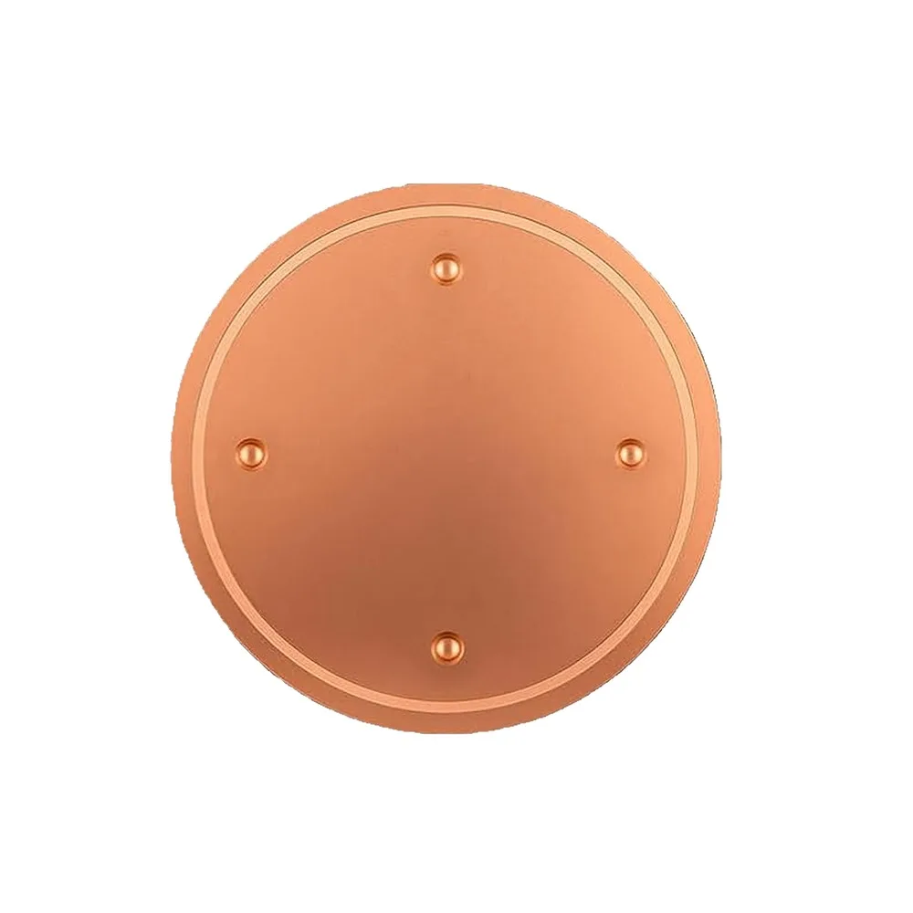 Reinforced Pure Copper Bird Bath Copper Disk Effective Purification Reliable Bird Bath Purification Disk Water Birdbaths Cleaner
