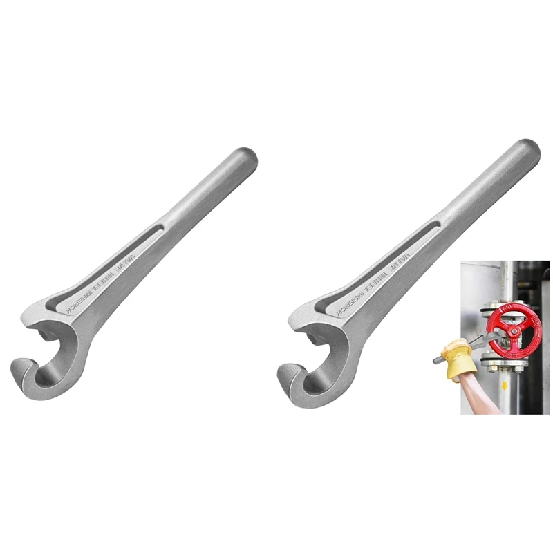 1-3/4 ''واحد نهاية صمام عجلة وجع يلقي الألومنيوم صمام اليد عجلات وجع 17-5/8'' صمام فتح إغلاق أداة الحرس