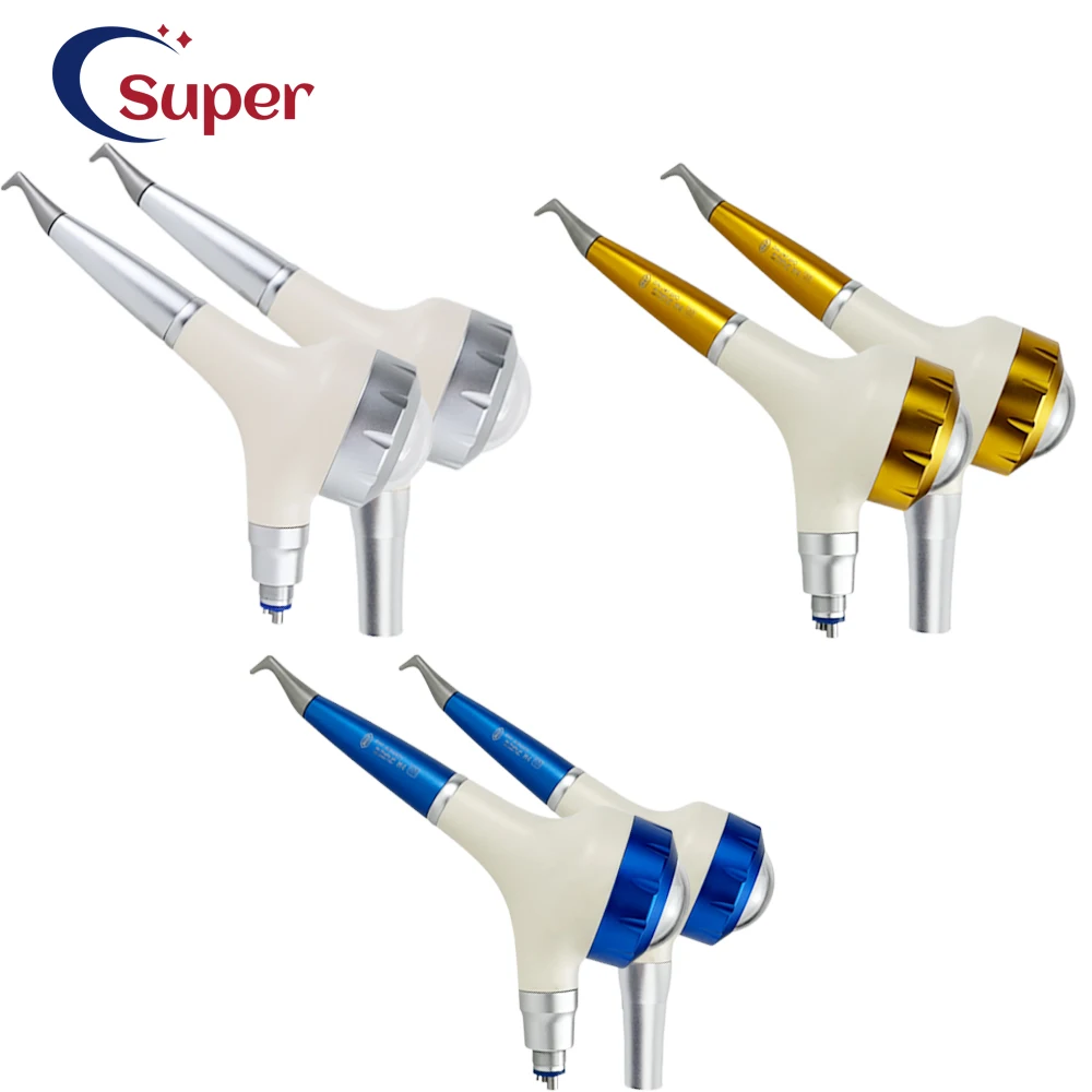 4 Holes KV coupling Dental Air Prophy Jet Pro Teeth Polishing Handpiece Whitening Sandblasting gun dentistry equipment