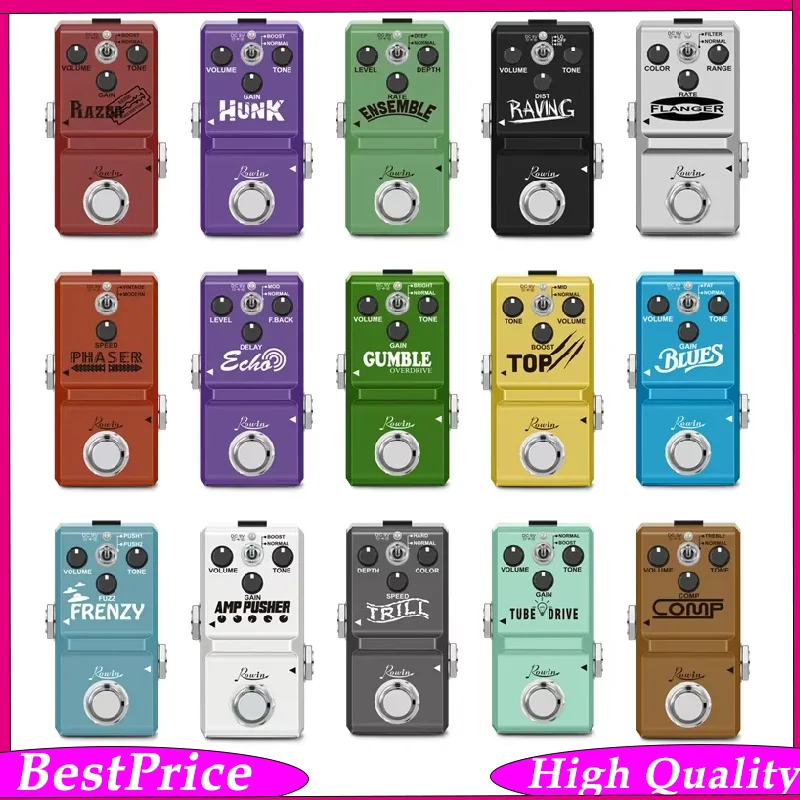 Rowin Multiple Effectors  Guitar Effects Pedal Distortion Pedal Wide Variety Heavy Distortion Tones Effect Multiple Matching