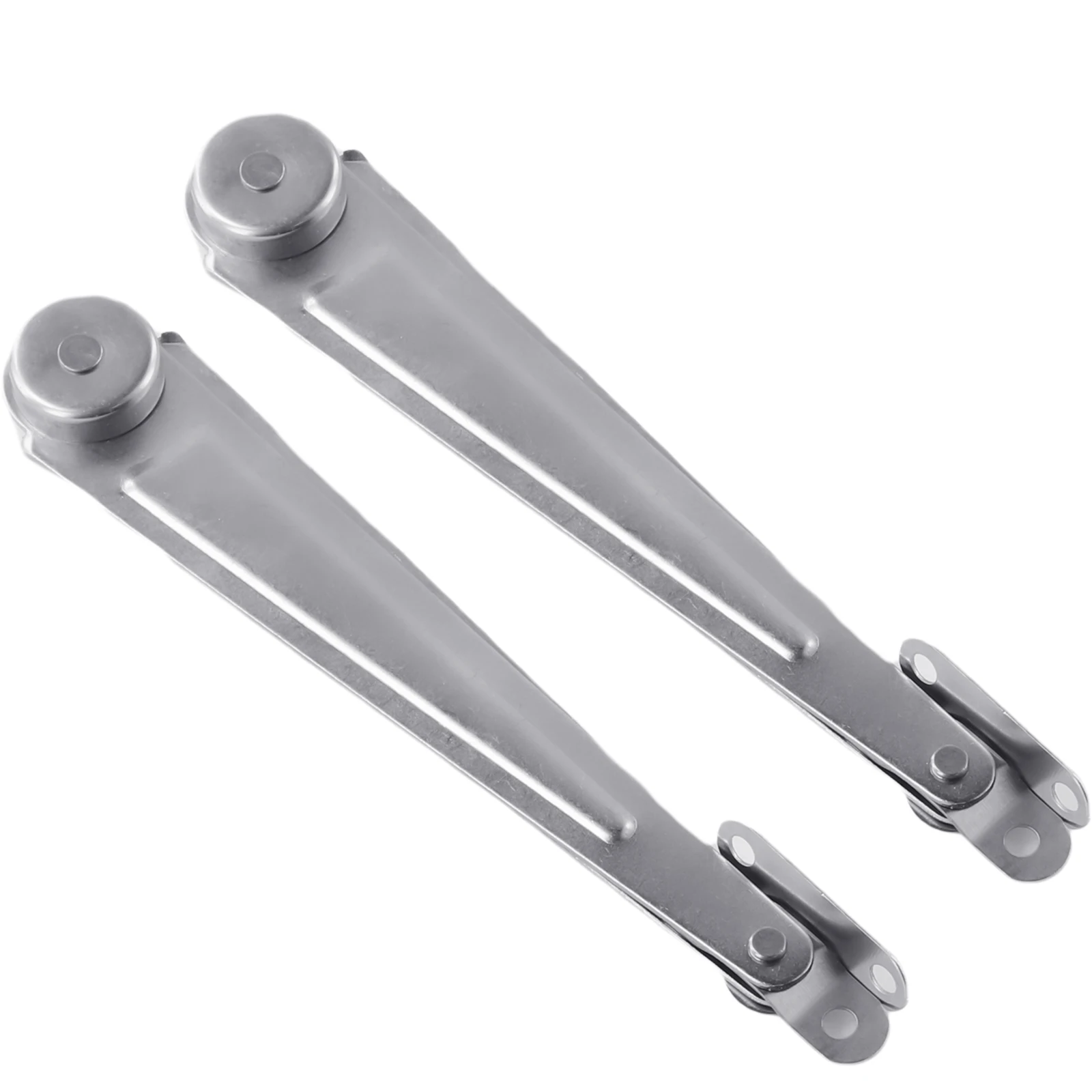 

Hinge Stay Lift Lid Supports 2pcs Silver Cupboard Door Hardware Home Improvement Iron Metal Straight Lid Support