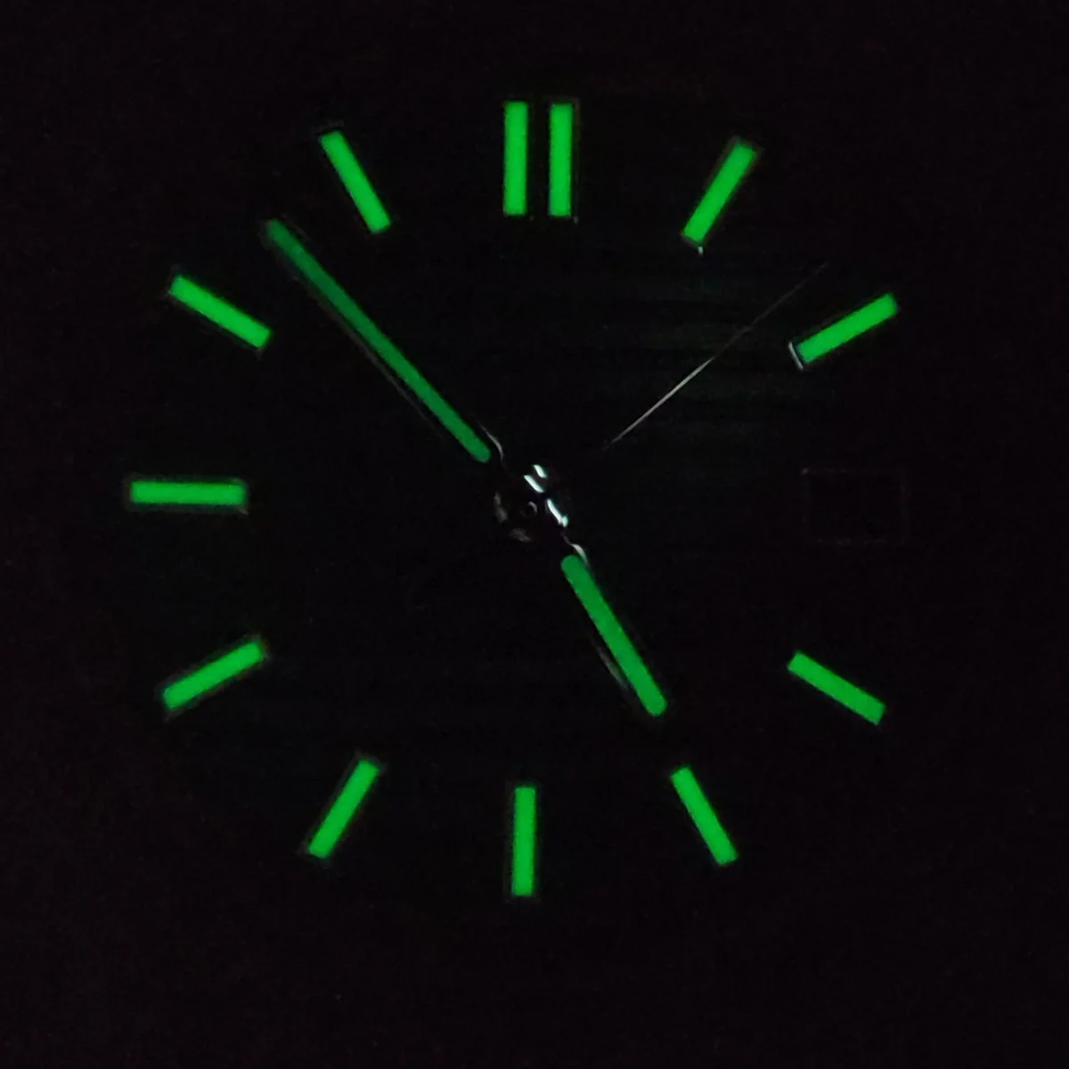 NH35 dial Watches Accessories 29.8mm green luminous for NH35 NH36 Automatic Movement Nautilus case D