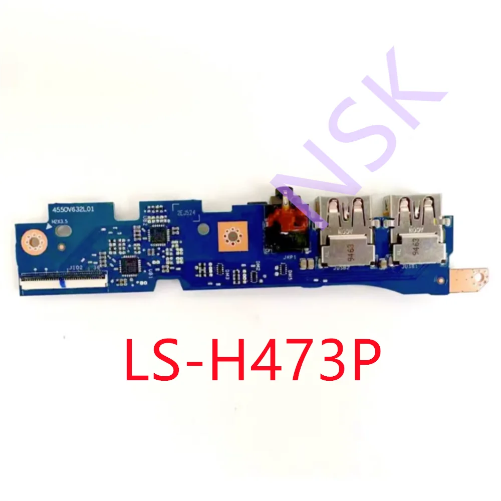 

Original FOR HP Pavilion Gaming 17-CD USB Audio Sub Board L56875-001 LS-H473P LS-L011P 455OV632L01 100% TEST Ok