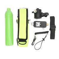 500ML Underwater Diving Oxygen Cylinder Tank Emergency Backup Snorkeling Breathing Device