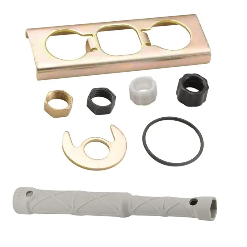 A02F-For Moen Mounting Kit For Kitchen Faucet Replacement 113173 Repair Kit Includes Fixing Plate Faucet Parts