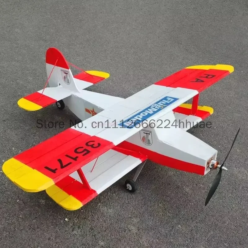 Model Assembly Short Takeoff And Landing Jungle Biplane Slow Flying Fixed Wing Biplane Model Aircraft Transport Aircraft