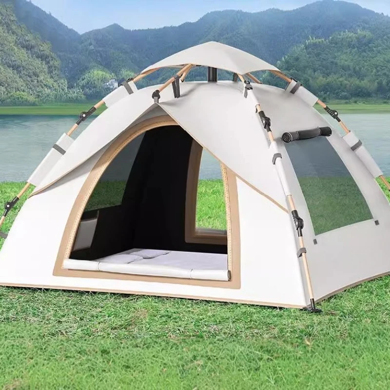 

Folding Lightweight Camping Tent Windbreaker Awning Sunshade Camping Tent Automatic Backpacking Tenda Ao Ar Livre Outdoor Gear