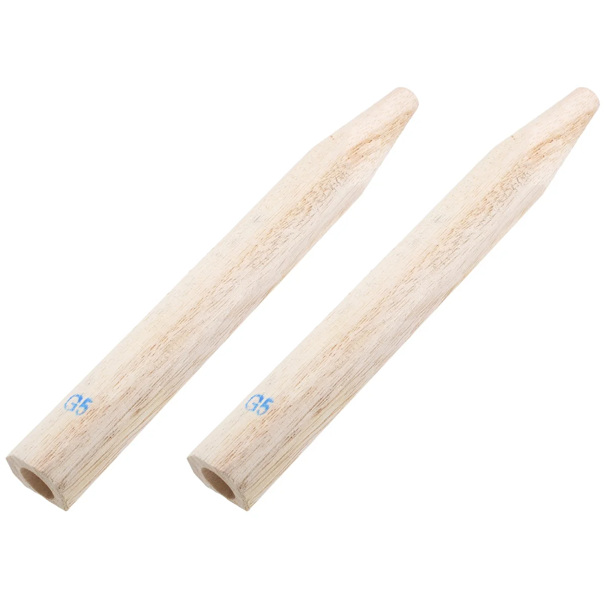 CHFL 2Pcs Badminton Racket Handle Grip Wooden Badminton Handle Repair of Badminton Racket,G5