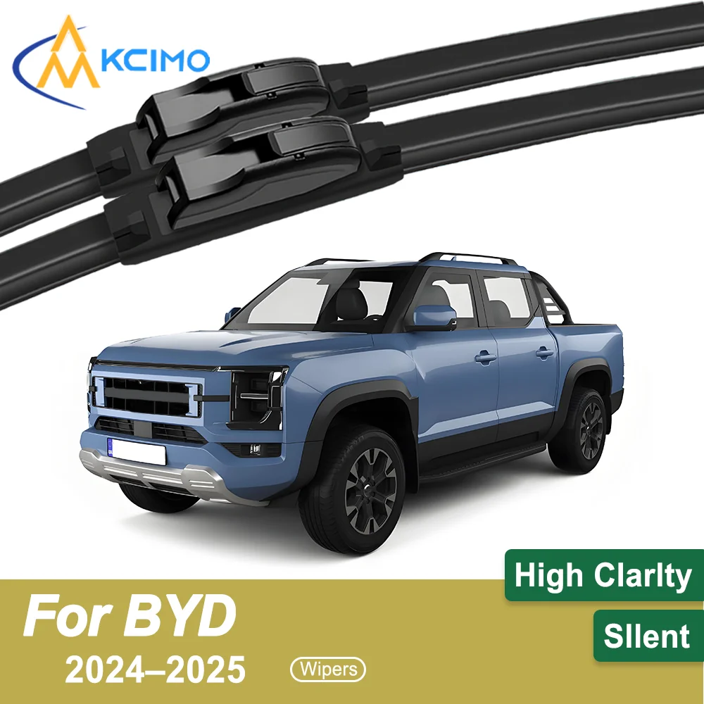 

2-Pack Superior Wiper Blades for BYD Shark 6 2024–2025 All-Season Durable Quiet Wiping Uninterrupted Visibility