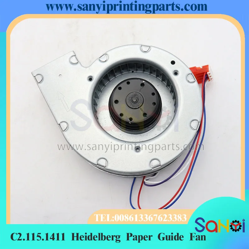 G1G097-AA01-12 Heidelberg Paper Guide Fan C2.115.1411 For Printing Machine Parts
