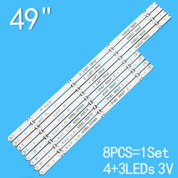 Pasek podświetlenia LED do LG 49LW540S 49LH630V LC490DUE 49LH604V 6916L-2586A 2587A 2588A 2589A 49 V16 ART3 49LH615V 49LH6420