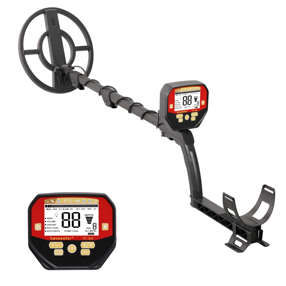 8kHZ GT360 Professional Underground Gold Metal Detector 10