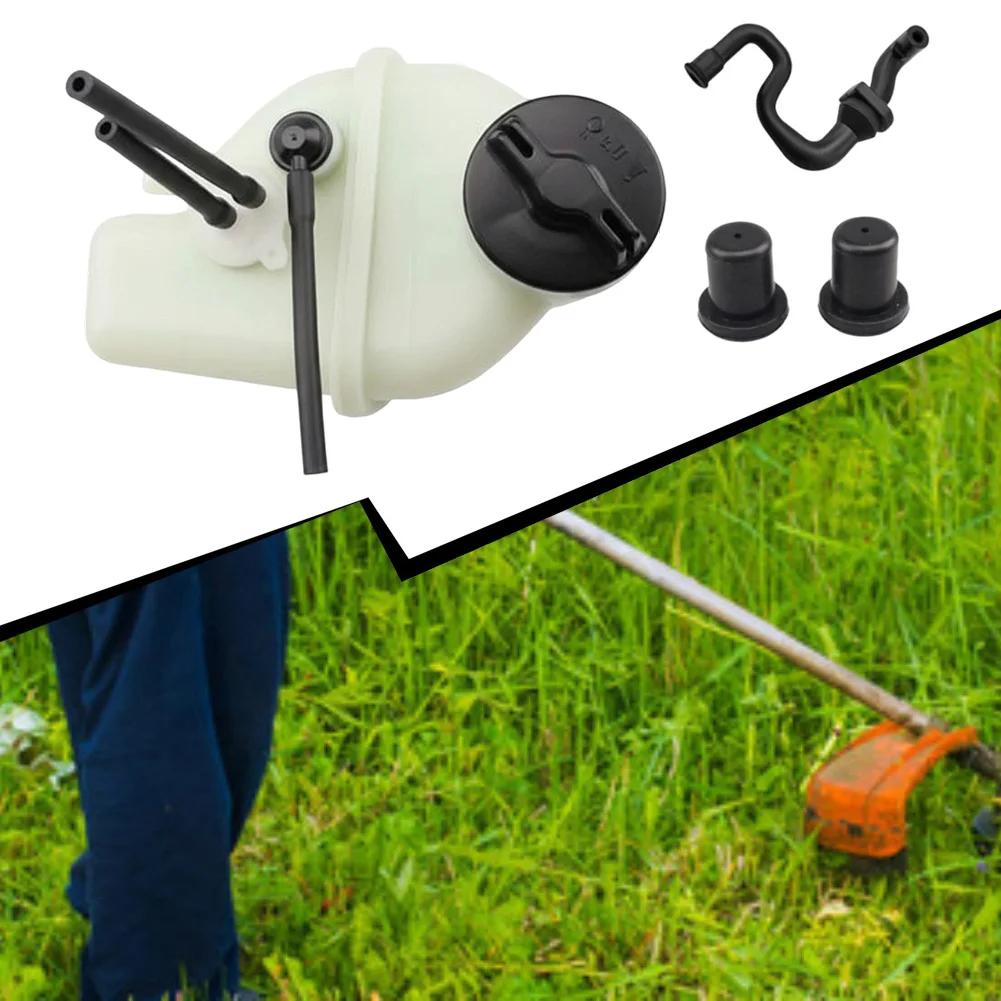 

Replacement Kit Fuel Tank Garden Maintenance White Black Fuel Tank For Lawn Mower 7-piece Kit Wide Model Compatibility