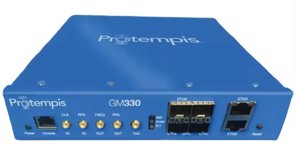 สายฟ้า protempis GM330 PTP grandmaster นาฬิกาแผ่นข้อมูลเบื้องต้น v1.7