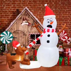 لدغات القابلة للنفخ في عيد الميلاد ، ثلج ، زخرفة نموذج وشاح ، دمية مشرقة ، رسوم متحركة ، مصباح LED عملاق ، هدايا الحفلات ، حديقة خارجية ، 1.1 متر أفضل 11 دمية قابلة للنفخ مبيعا - No4